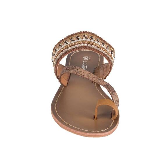 Papuci de dama camel L7308C, Culoare (12): Camel, Marime (12): 39 - 3- Roveli