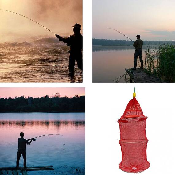 Juvelnic cu 3 flotoare, plasa cauciucata, 80cm, diametru 40cm - 5- Roveli