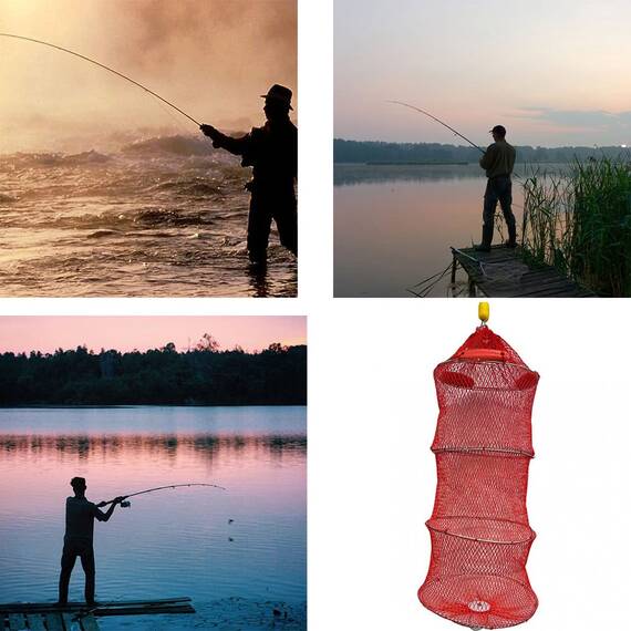 Juvelnic cu 3 flotoare, plasa cauciucata, 100cm, diametru 40cm - 4- Roveli