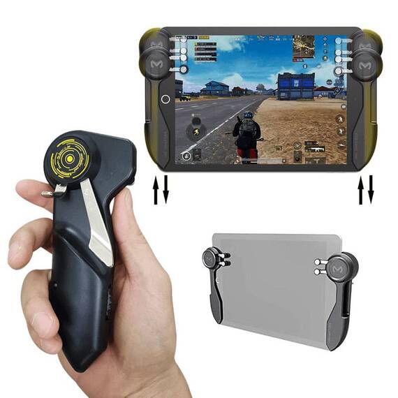 Set 2 x Controller mecanic pentru jocuri pe telefon/tableta, QK80 - 12- Roveli