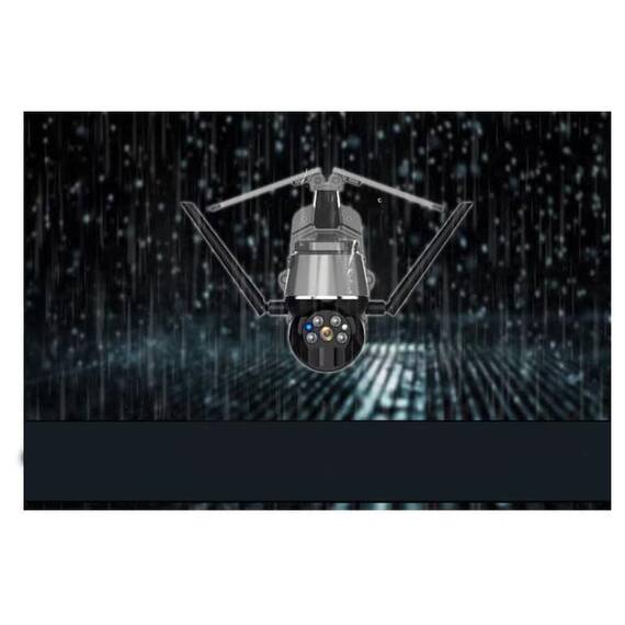 Camera de supraveghere cu incarcare solara QS808, HD, 4G, 9600mAh - 6- Roveli