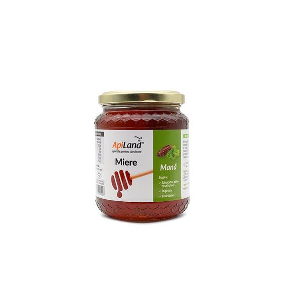 Miere de Mana 500 g ApiLand - - Roveli