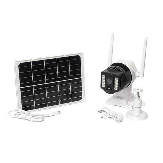 Camera de supraveghere cu panou solar, WIFI, 4G, 4MP - 4- Roveli