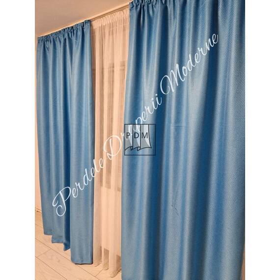 Draperie Living sau Dormitor TIP SAC, Culoare TURCOAZ - 3- Roveli Draperie Living sau Dormitor TIP SAC, Culoare TURCOAZ - 3- Roveli