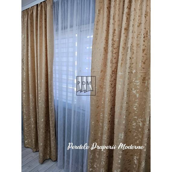 DRAPERIE Living, Dormitor TIP STUCCO, culoare CREM - 2- Roveli DRAPERIE Living, Dormitor TIP STUCCO, culoare CREM - 2- Roveli