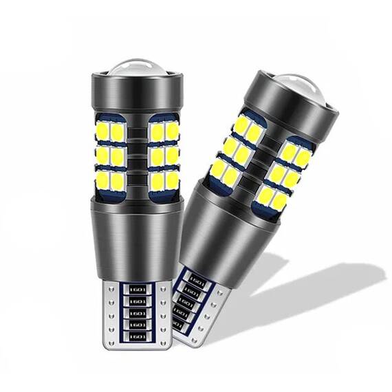 Set 2 x Becuri auto 27LED, T15 W16W, 6W, 12V, canbus, 2400lm/set - 3- Roveli
