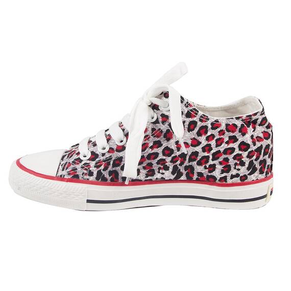 Tenisi dama casual rosii 8015, Culoare (12): Alb, Rosu, Marime (12): 36 - 3- Roveli