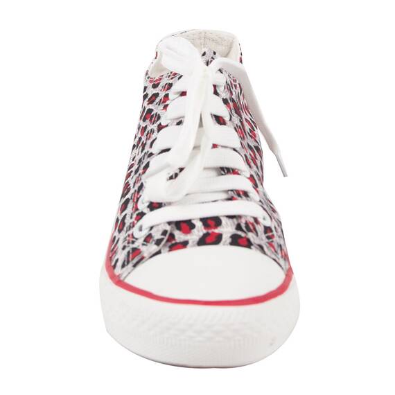 Tenisi dama casual rosii 8015, Culoare (12): Alb, Rosu, Marime (12): 36 - 2- Roveli