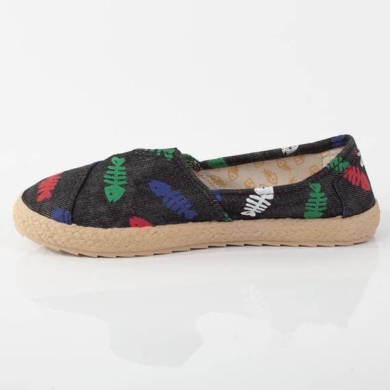 Espadrile de dama ESP-001N, Culoare (12): Negru, Marime (12): 36 - 2- Roveli