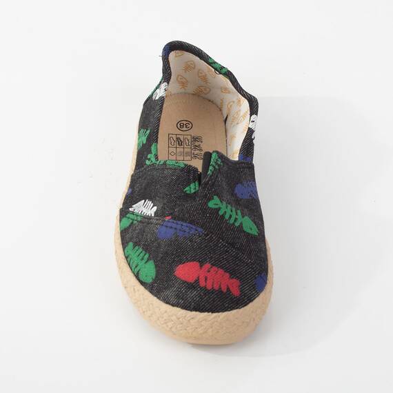 Espadrile de dama ESP-001N, Culoare (12): Negru, Marime (12): 39 - 5- Roveli