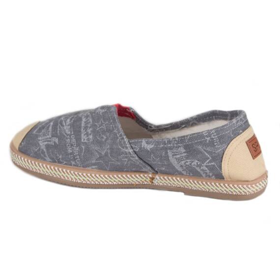 Espadrile de dama comode 577-GRI, Culoare (12): Gri, Marime (12): 40 - 2- Roveli