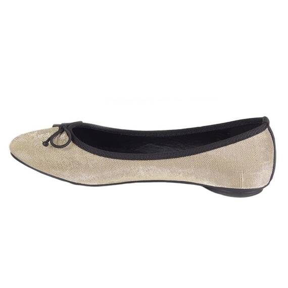 Balerini gold cu fundita WH-1F048-42G, Culoare (12): Auriu, Marime (12): 40 - 3- Roveli