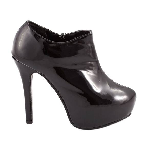 Botine dama cu platforma 82916N-PT, Culoare (12): Negru, Marime (12): 39 - 4- Roveli