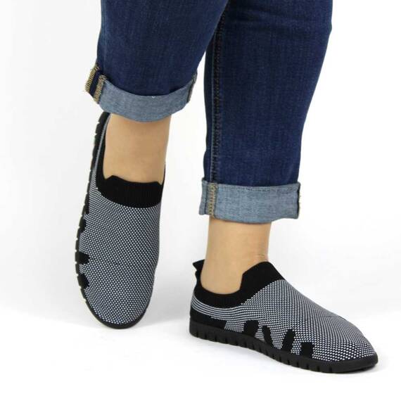 ​Espadrile de dama negre comode H8-A-BLACK, Marime (12): 37 - 4- Roveli