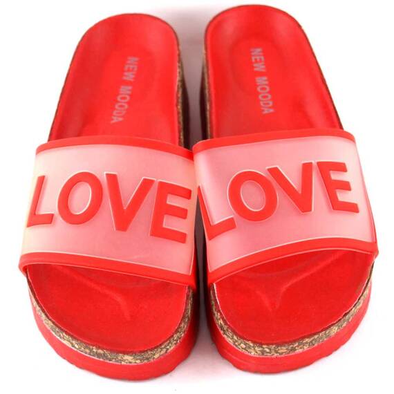 Papuci de dama,usori si comozi 00112-RED, Culoare (12): Rosu, Marime (12): 39 - 4- Roveli