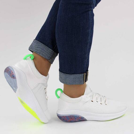 ​Pantofi sport de dama potriviti stilului casual M-10-WHITE, Culoare (12): Verde neon, Marime (12): 39 - 4- Roveli