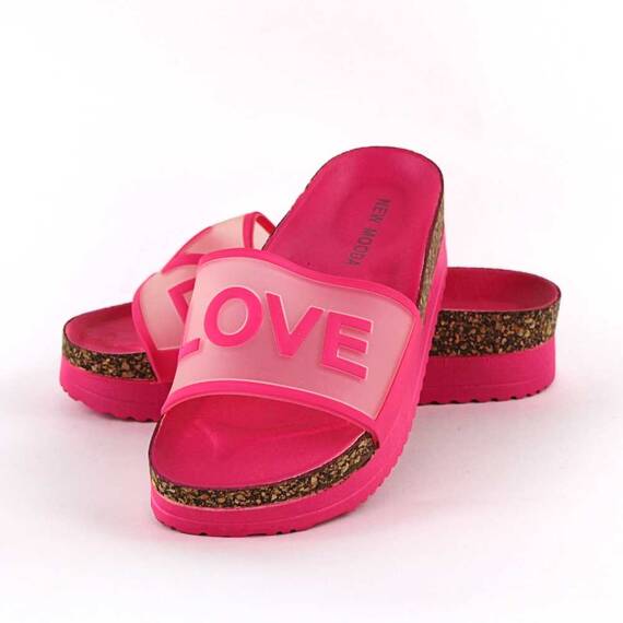 ​Papuci de dama, usori si comozi 00113-FUXIA, Culoare (12): Fucsia, Marime (12): 41 - 3- Roveli