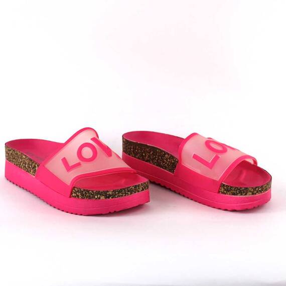 ​Papuci de dama, usori si comozi 00113-FUXIA, Culoare (12): Fucsia, Marime (12): 40 - 4- Roveli