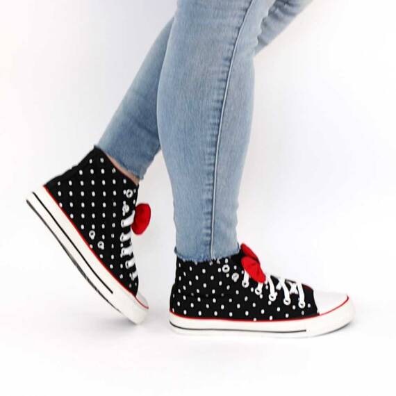 Tenisi de dama cu funda,stil gheata CH-001-BLACK, Culoare (12): Negru, Rosu, Marime (12): 40* - 3- Roveli