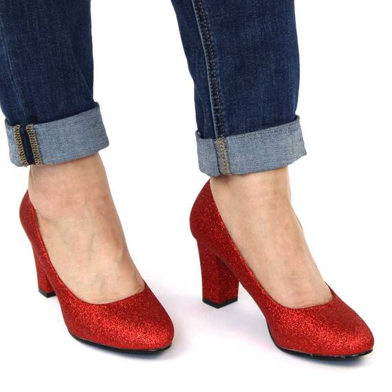 Pantofi eleganti de dama, cu toc inalt RD21-1-RED, Culoare (12): Rosu, Marime (12): 36 - 4- Roveli