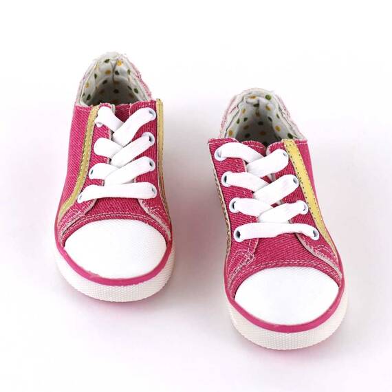 ​Tenisi de copii, roz, comozi 97-7-WATERMELON, Culoare (12): Roz, Gold, Marime (12): 27 - 2- Roveli