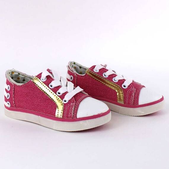 ​Tenisi de copii, roz, comozi 97-7-WATERMELON, Culoare (12): Roz, Gold, Marime (12): 26 - 5- Roveli
