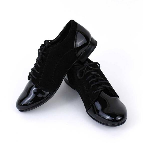 Pantofi de copii, cu varf si calcai din lac B30-1-BLACK, Culoare (12): Negru, Marime (12): 32 - 5- Roveli