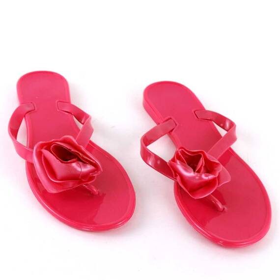 ​Papuci de dama, flip-flops din cauciuc Rose 875-PINK, Culoare (12): Roz, Marime (12): 38 - 2- Roveli