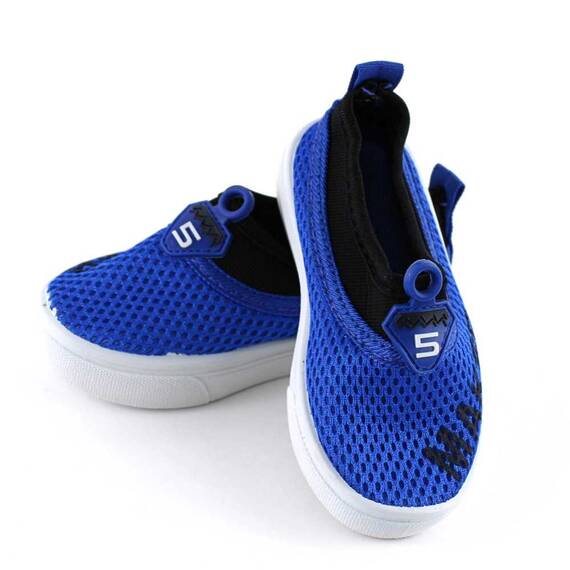 ​Espadrile de copii, usoare si practice LB1711-ROYAL/BLACK, Culoare (12): Negru, Albastru, Marime (12): 26 - 4- Roveli