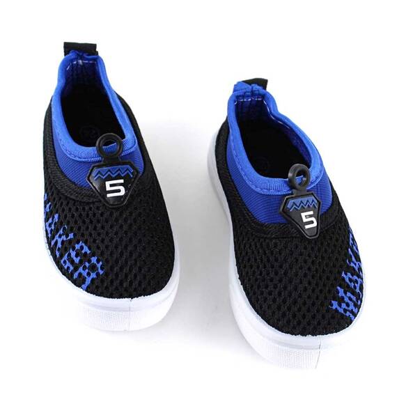 Espadrile de copii, usoare si practice LB1711-BLACK/ROYAL, Culoare (12): Negru, Albastru, Marime (12): 28 - 2- Roveli