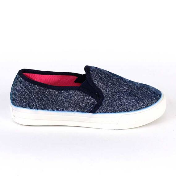 Espadrile de copii cu sclipici, comode si usoare A1-BLUE, Culoare (12): Albastru, Marime (12): 30 - 4- Roveli