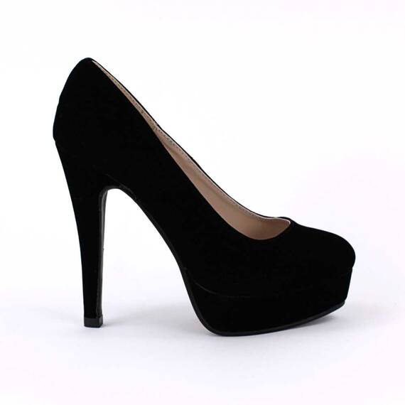 ​Pantofi de dama eleganti , cu platforma SH396-BLACK, Culoare (12): Negru, Marime (12): 36* - 3- Roveli