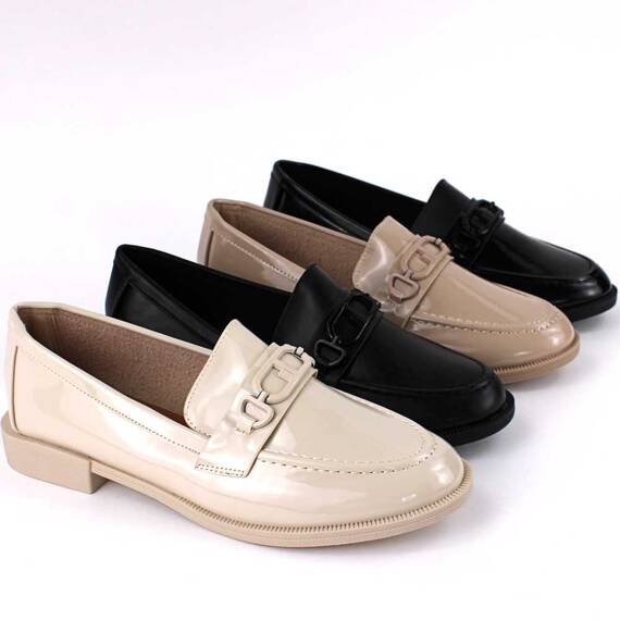 ​Mocasini de dama , comozi si usori , cu accesoriu GBD-1-APRICOT, Culoare (12): Apricot, Marime (12): 36** - 2- Roveli