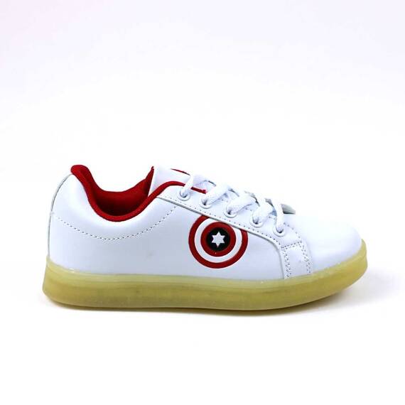 Pantofi sport de copii , comozi si practici LB-701-WHITE, Culoare (12): Alb, Marime (12): 34 - 4- Roveli