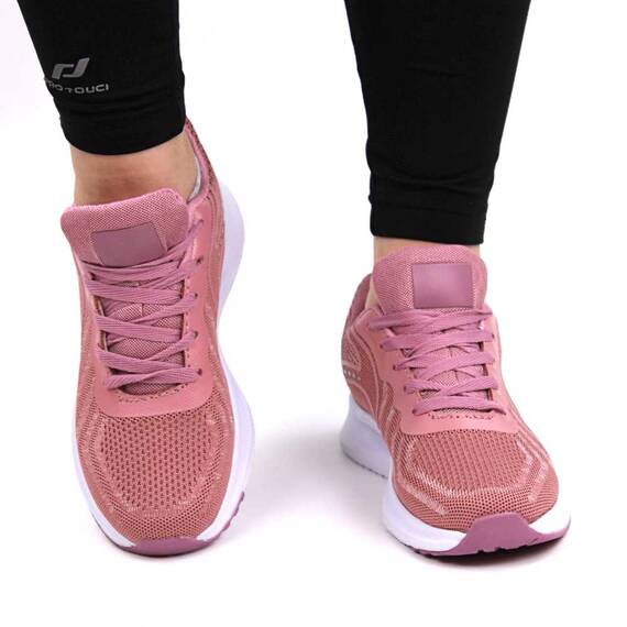 Sneakers de dama cu talpa din spuma , usori si comozi 605-PINK, Culoare (12): Roz, Marime (12): 37** - 2- Roveli