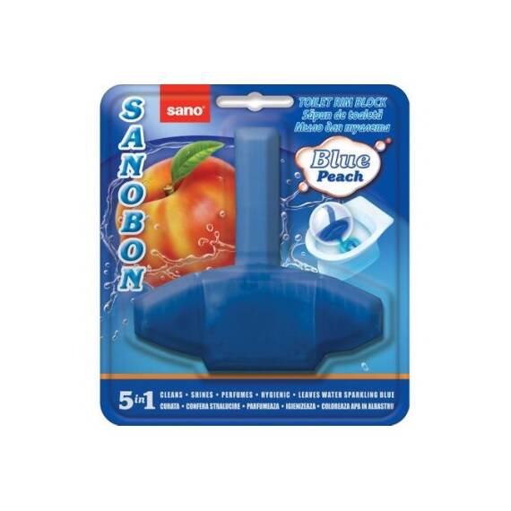 Odorizant Wc Sano Bon Blue 55G Albastru Piersica - - Roveli