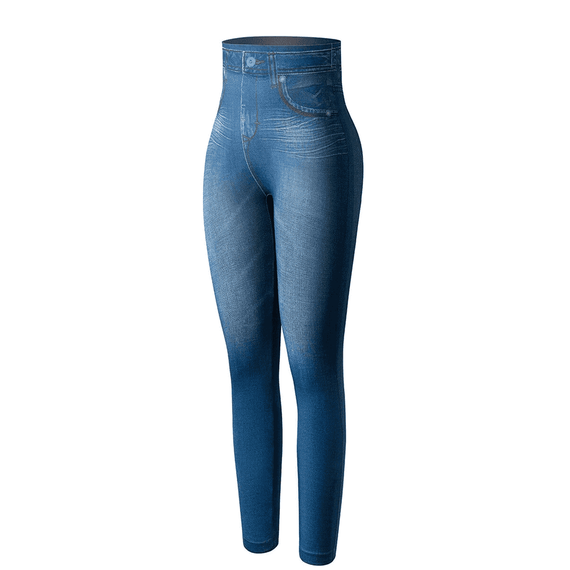 Colanti tip blugi cu pietricele - - Roveli