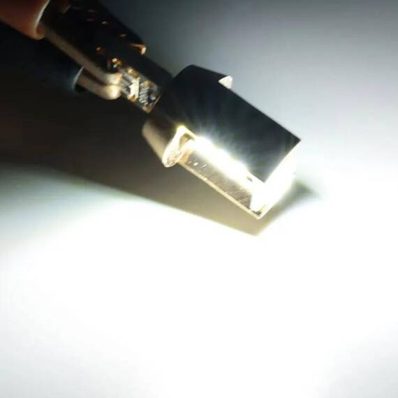 Set 2 becuri auto LED 18SMD, T10 W5W, canbus, 6000K, 12V, 1000lm - 5- Roveli