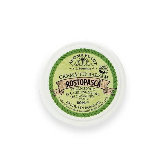 Crema Tip Balsam cu Rostopasca 100 ml Aroma Plant Ion Bonchis - - Roveli