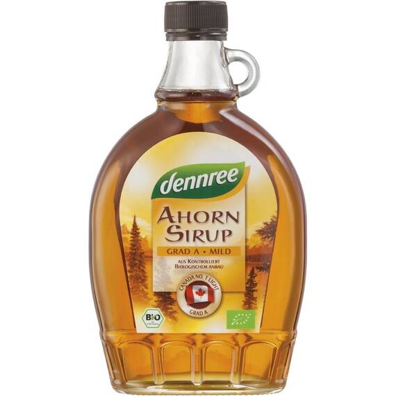 Sirop de artar Dennree grad A gust fin 375ml Dennree - - Roveli