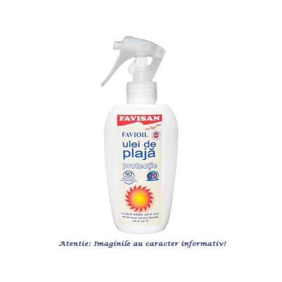 ULEI DE PLAJA SPF20 FAVISAN - - Roveli