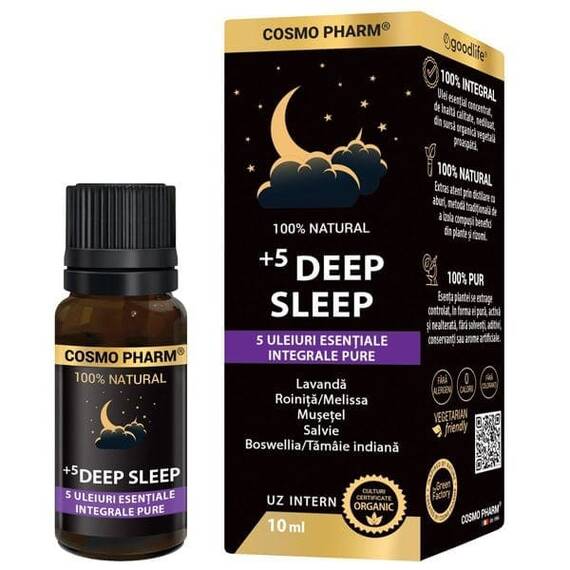 +5 DEEP SLEEP 10 ml CosmoPharm - - Roveli