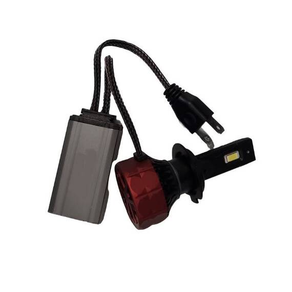Set 2 becuri auto LED T8, H7, 200W/set, 2000LM, 12V - 3- Roveli
