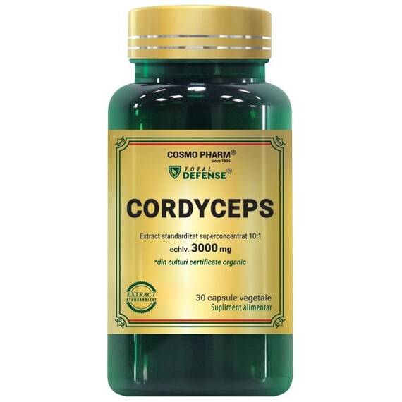 CORDYCEPS 3000 mg 30 capsule CosmoPharm - - Roveli