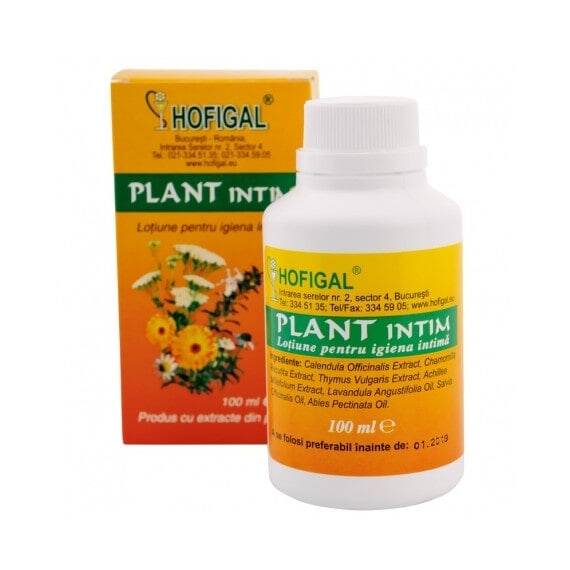 Plant Intim Lotiune pentru Igiena Intima 100 ml Hofigal - - Roveli