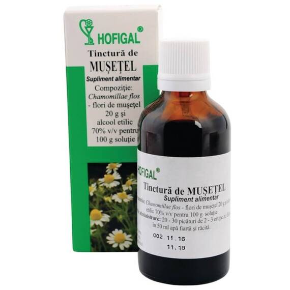 Tinctura de Musetel 50 ml Hofigal - - Roveli