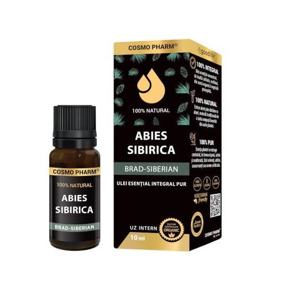 ULEI ESENȚIAL INTEGRAL 100% NATURAL de BRAD SIBERIAN (Abies Sibirica) 10 ml CosmoPharm - - Roveli