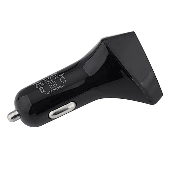 Incarcator auto, 3USB, 4.2A, DC12/24V, negru, 1+1 gratis - 3- Roveli