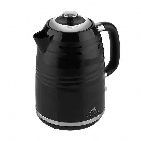 Cana electrica fierbator ETA 2605 Duna, negru,2200 W, 1,7 litri, plastic - - Roveli
