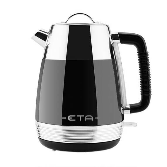 Cana electrica fierbator ETA Storio 918620, 2150 W, 1.7 L, otel inoxidabil, design retro, negru - - Roveli